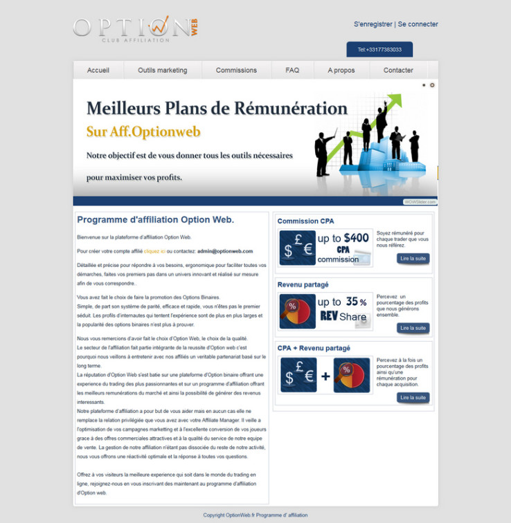 Option web