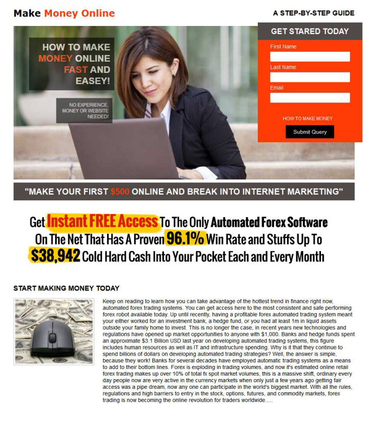Make money online