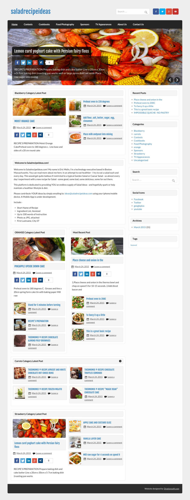 Salad recipeides