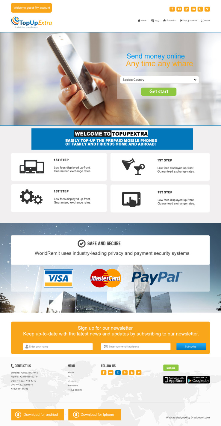 Top Up Extra
